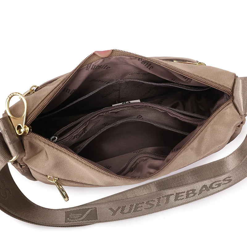 Women Designer Waterproof Oxford women's bag 2023 trendHandbag Ladies Fashion Shoulder Bags Zipper Messenger Crossbody