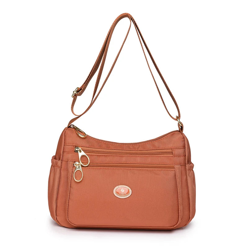 Women Designer Waterproof Oxford women's bag 2023 trendHandbag Ladies Fashion Shoulder Bags Zipper Messenger Crossbody