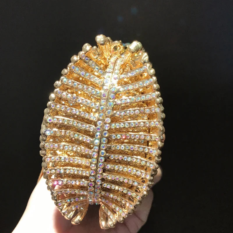 Women Diamonds Clutches Rhinestone Bag Flower Crystal Clutch Party Evening Small Purse Handbags Wedding Clutch bag Female wallet