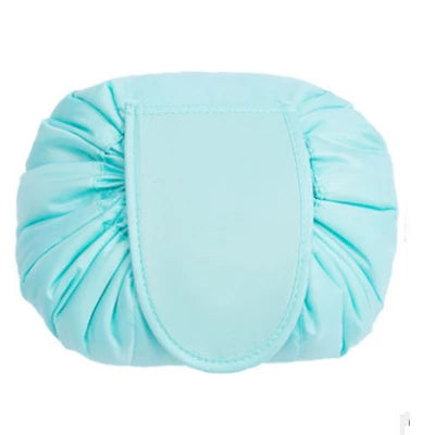 Women Drawstring Cosmetic Bag Travel Storage Makeup Bag Organizer Female Make Up Pouch Portable Waterproof Toiletry Beauty Case