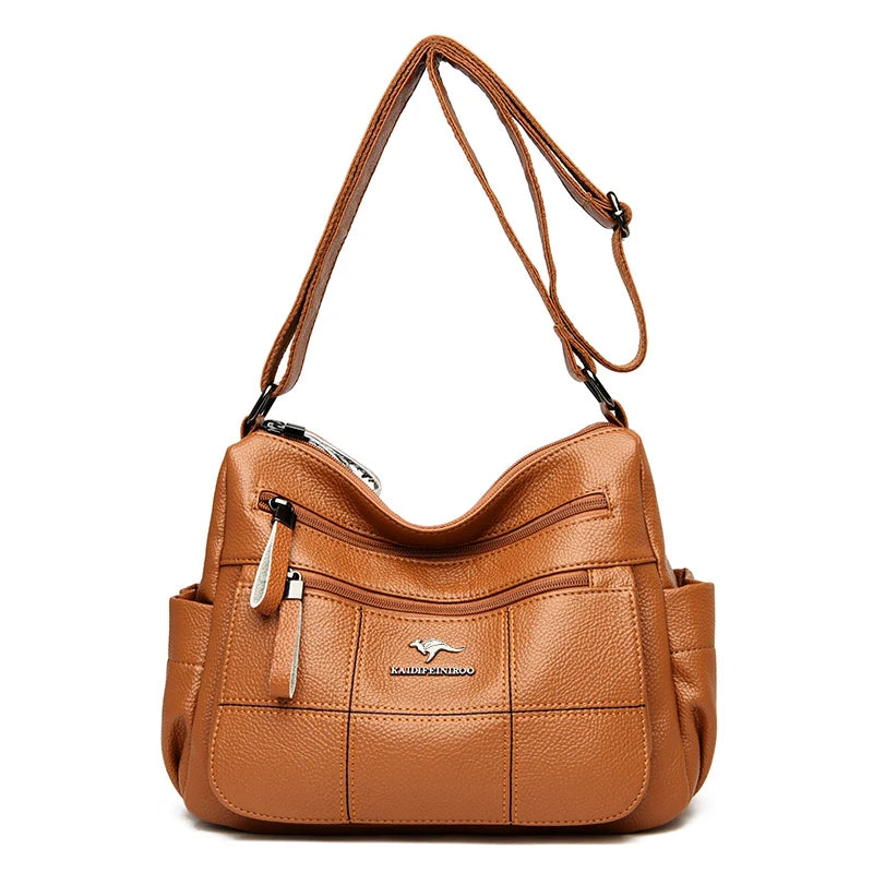 Women Embroidery Tote Bag High Quality Leather Ladies Handbags 2023 Women Shoulder Bag Small Crossbody Bags For Women Sac a Main