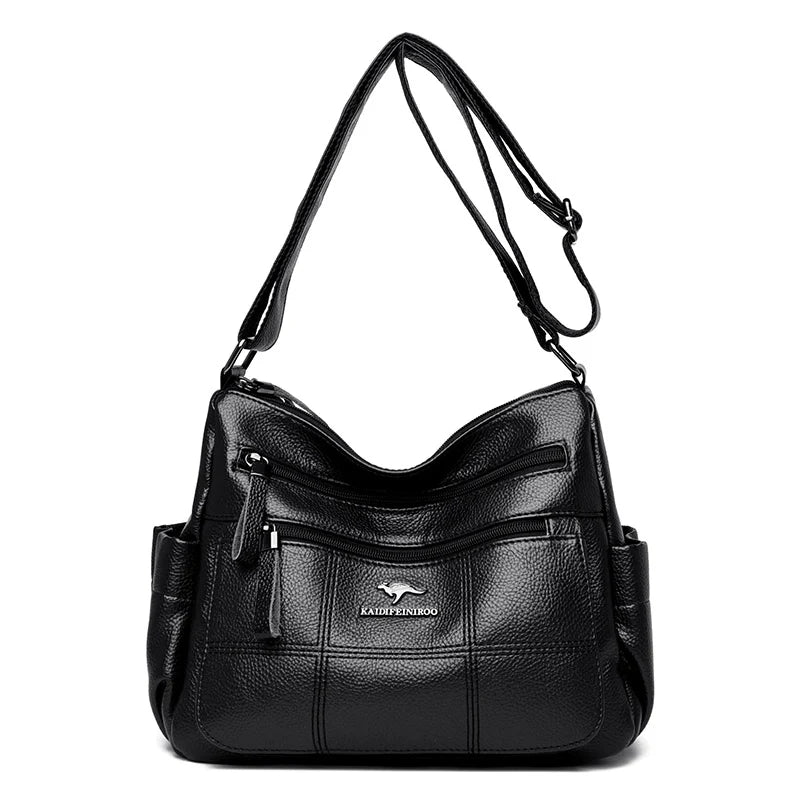 Women Embroidery Tote Bag High Quality Leather Ladies Handbags 2023 Women Shoulder Bag Small Crossbody Bags For Women Sac a Main