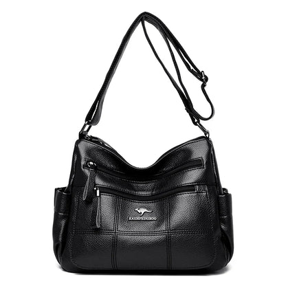 Women Embroidery Tote Bag High Quality Leather Ladies Handbags 2023 Women Shoulder Bag Small Crossbody Bags For Women Sac a Main