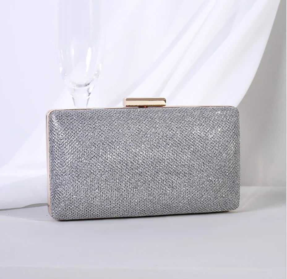 Women Evening bag blue/gold/silver Clutch Bags Wedding Party Dinner Diamond shoulder bags Minaudiere Purses and Handbags purse