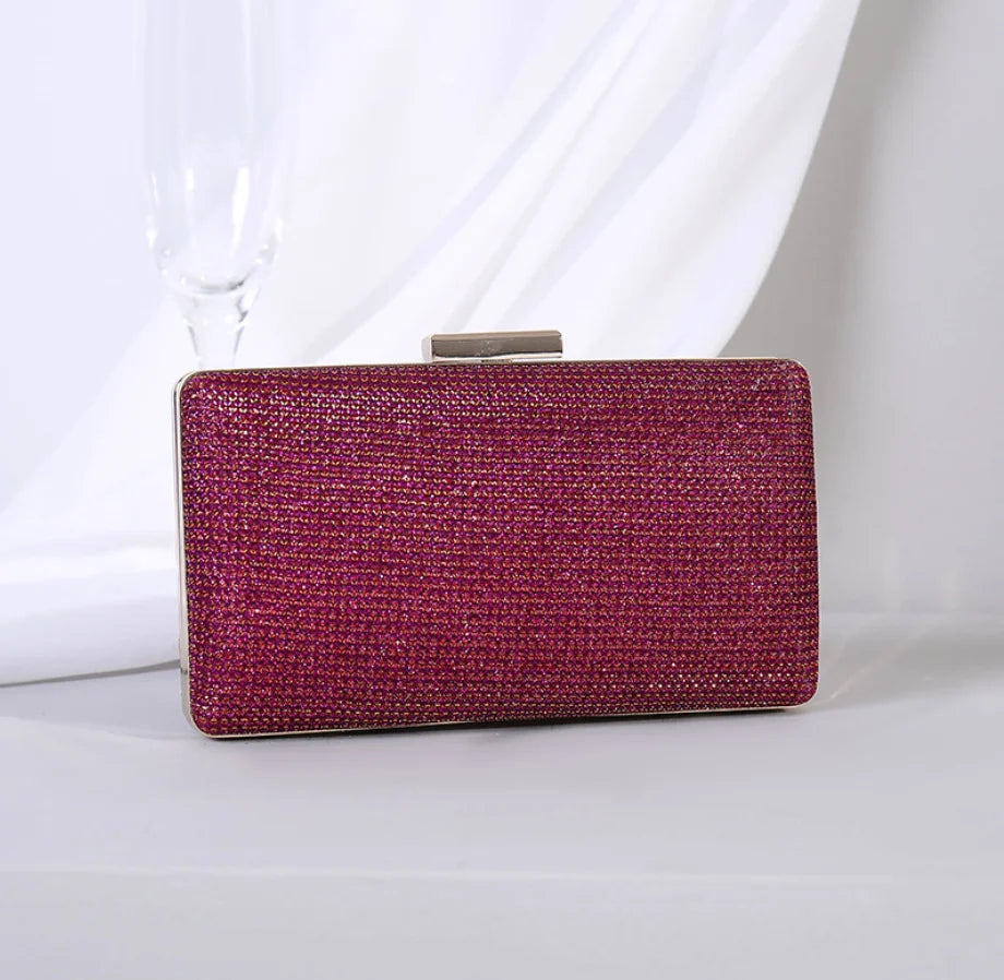 Women Evening bag blue/gold/silver Clutch Bags Wedding Party Dinner Diamond shoulder bags Minaudiere Purses and Handbags purse