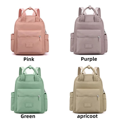 Women Fashion Backpacks Shoulder School Bags for Teenage Girls Preppy Style Bookbag Nylon Rucksack Female Knapsack
