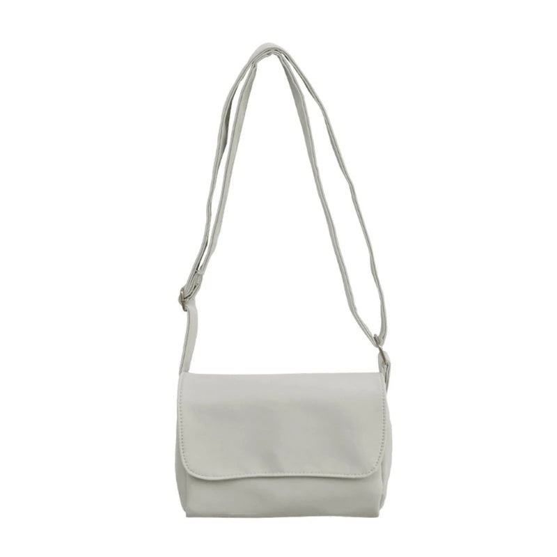 Women Fashion  Bag Korean Style Crossbody Bag Solid Color Shoulder Bag