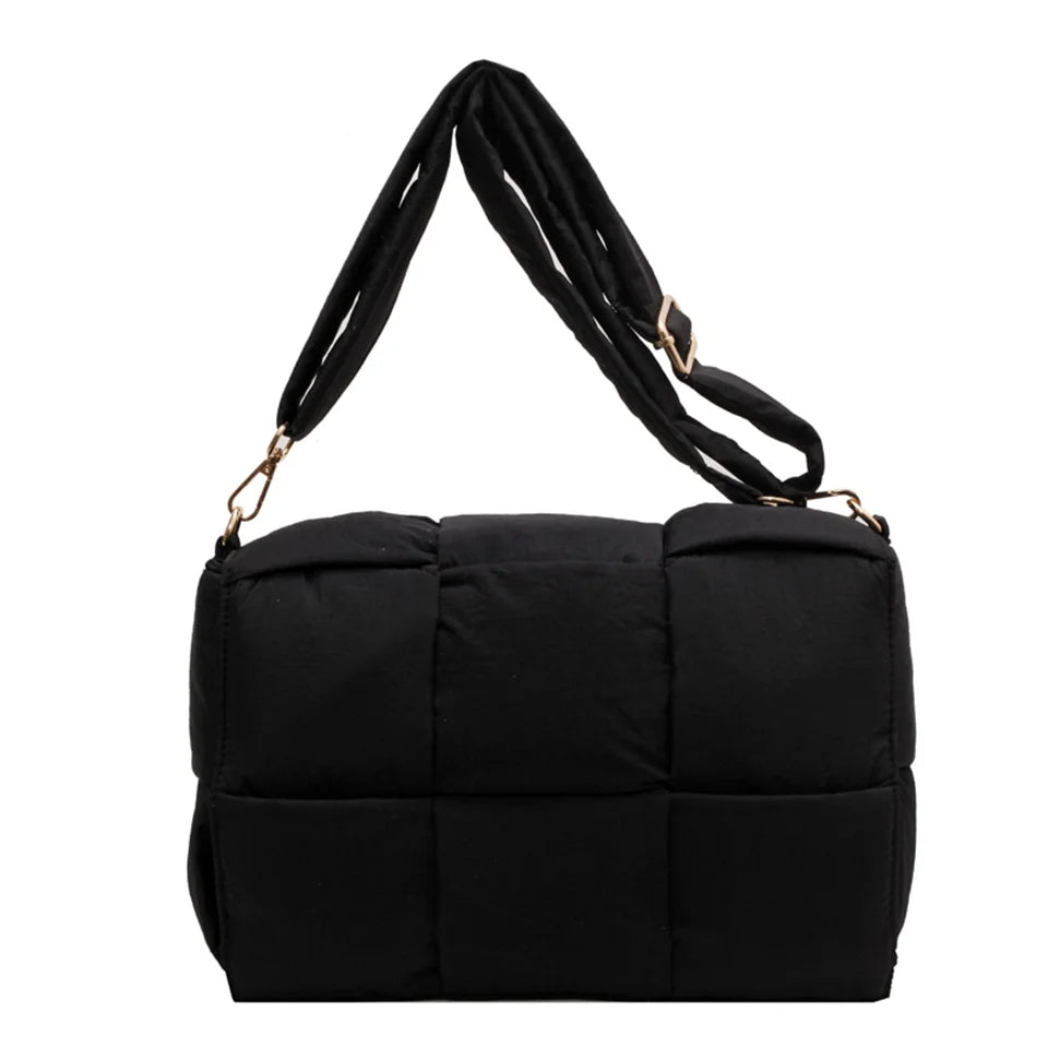Women Fashion Canvas Crossbody Bag Ladies High Capacity Casual Retro Shoulder Bag Female Exquisite Versatile Shopping Travel Bag