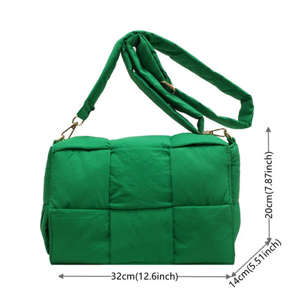 Women Fashion Canvas Crossbody Bag Ladies High Capacity Casual Retro Shoulder Bag Female Exquisite Versatile Shopping Travel Bag