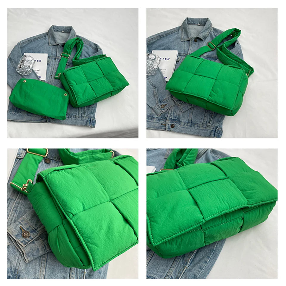 Women Fashion Canvas Crossbody Bag Ladies High Capacity Casual Retro Shoulder Bag Female Exquisite Versatile Shopping Travel Bag
