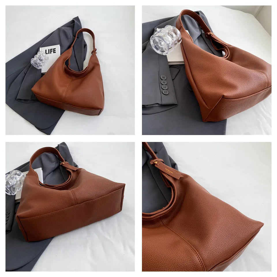 Women Fashion Dumplings Handbag Designer Retro Fashion Cloud Female  Shoulder Bag Tide Messenger Bag Clutch Bag