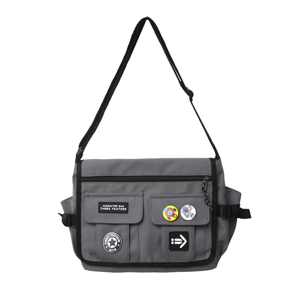 Women Fashion Nylon Crossbody Bags For Men Messenger Bag Girls School Book Bags Youth Canvas Handbags Shoulder Bag Sac Bolsas