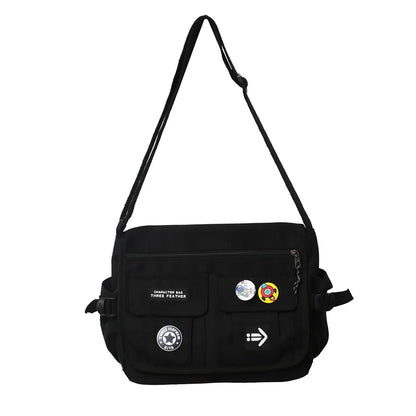 Women Fashion Nylon Crossbody Bags For Men Messenger Bag Girls School Book Bags Youth Canvas Handbags Shoulder Bag Sac Bolsas