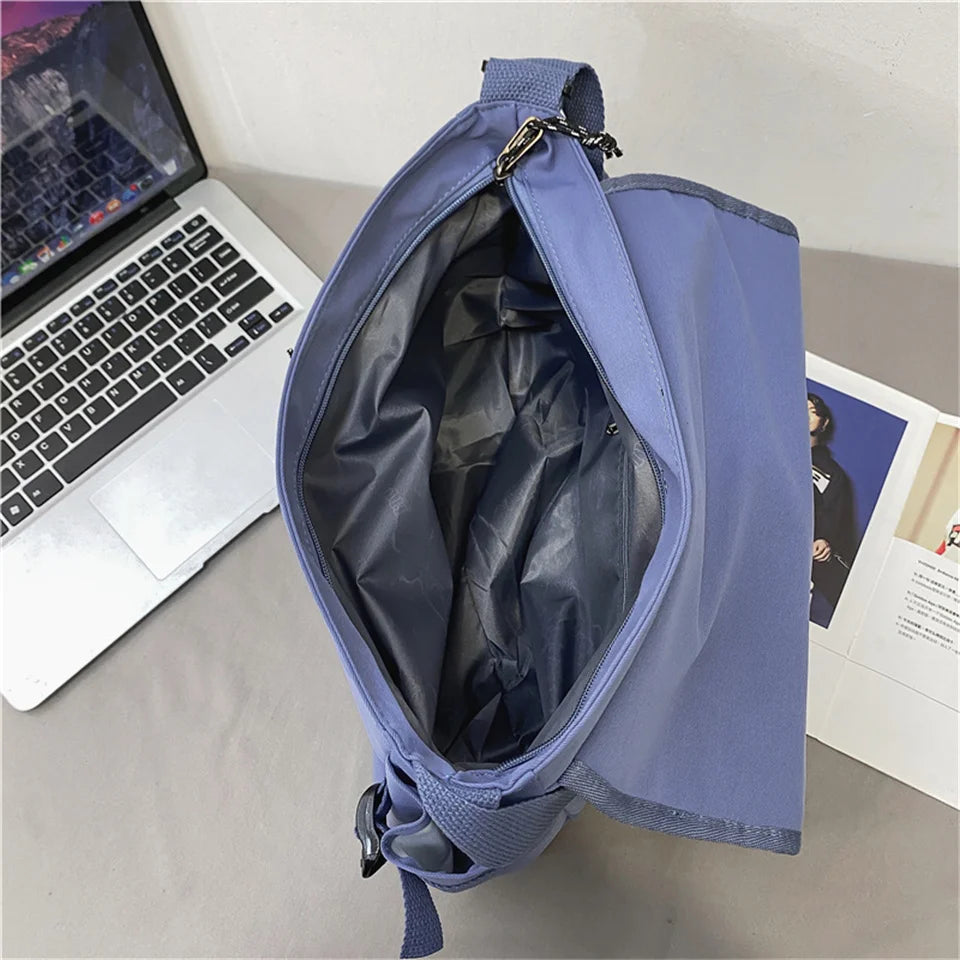 Women Fashion Nylon Crossbody Bags For Men Messenger Bag Girls School Book Bags Youth Canvas Handbags Shoulder Bag Sac Bolsas