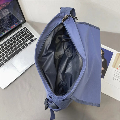 Women Fashion Nylon Crossbody Bags For Men Messenger Bag Girls School Book Bags Youth Canvas Handbags Shoulder Bag Sac Bolsas
