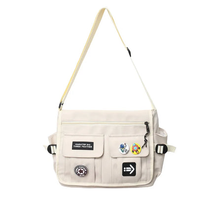 Women Fashion Nylon Crossbody Bags For Men Messenger Bag Girls School Book Bags Youth Canvas Handbags Shoulder Bag Sac Bolsas