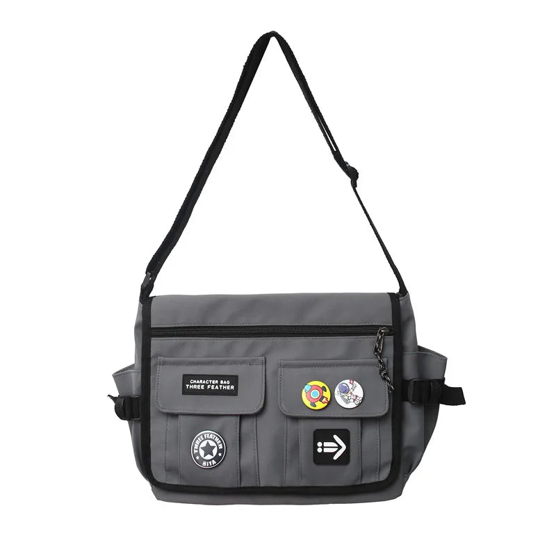 Women Fashion Nylon Crossbody Bags For Men Messenger Bag Girls School Book Bags Youth Canvas Handbags Shoulder Bag Sac Bolsas