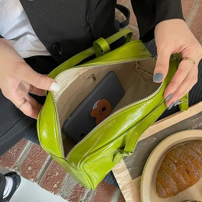 Women Fashion PU Leather Shoulder Bags Female Purse Handbags Large Capacity Ladies Daily Small Casual Underarm Bag 2024
