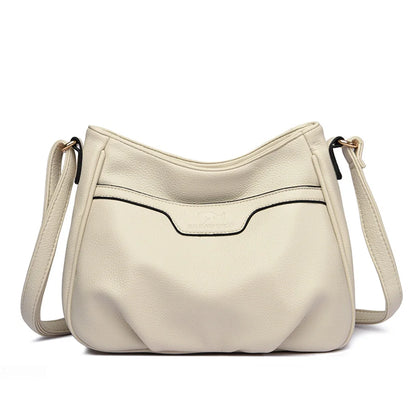 Women Fashion Shoulder Bags Leather Handbags Satchel Tote PU Ladies High-capacity Portable Hot 2023 New Female Crossbody Bags
