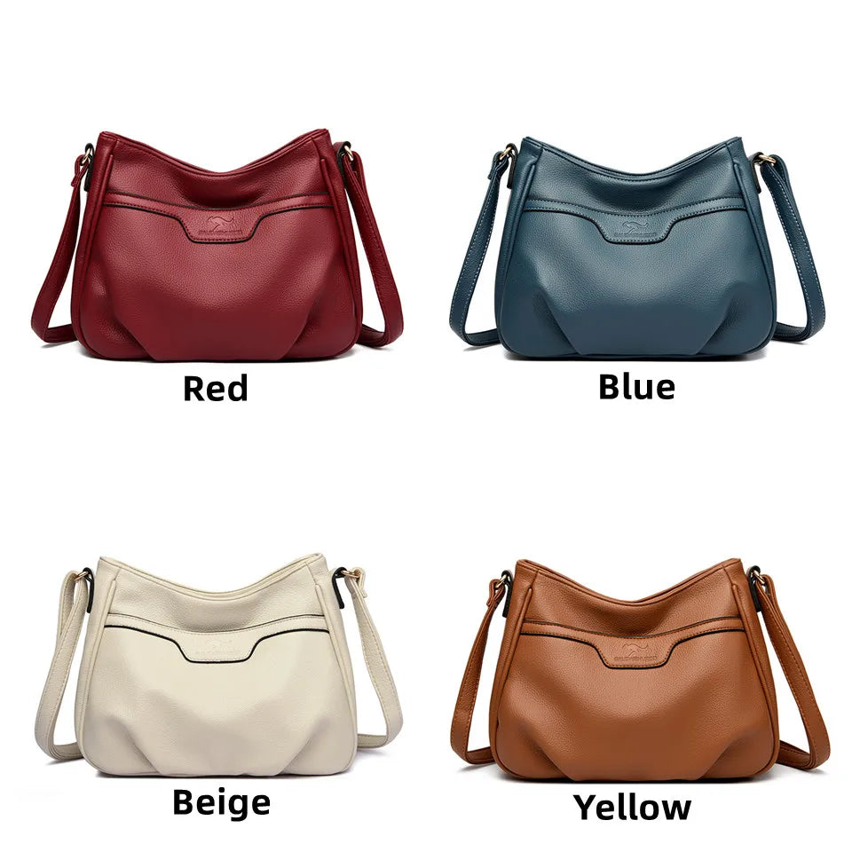 Women Fashion Shoulder Bags Leather Handbags Satchel Tote PU Ladies High-capacity Portable Hot 2023 New Female Crossbody Bags