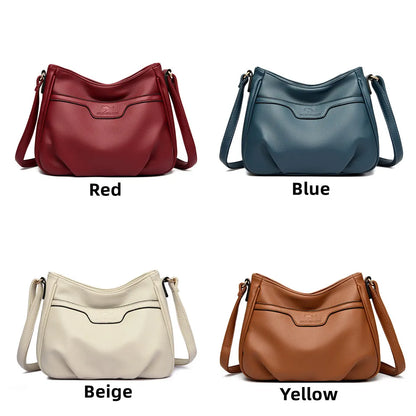 Women Fashion Shoulder Bags Leather Handbags Satchel Tote PU Ladies High-capacity Portable Hot 2023 New Female Crossbody Bags