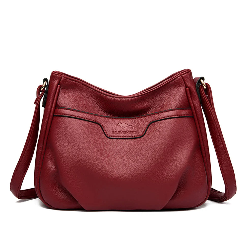 Women Fashion Shoulder Bags Leather Handbags Satchel Tote PU Ladies High-capacity Portable Hot 2023 New Female Crossbody Bags