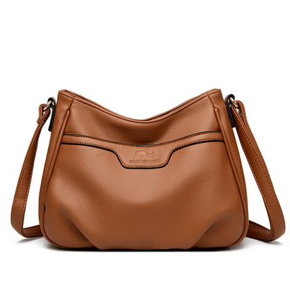 Women Fashion Shoulder Bags Leather Handbags Satchel Tote PU Ladies High-capacity Portable Hot 2023 New Female Crossbody Bags
