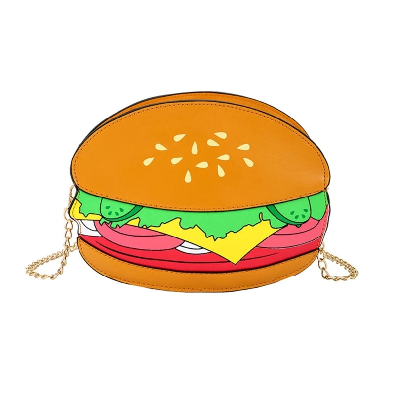 Women Fashion Small Crossbody Bags Autumn Winter Shoulder Bag Cute French Fries Shape Ladies Phone Pouch Purse