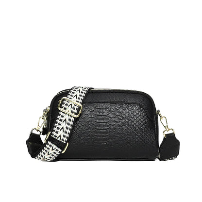 Women Genuine Leather Ladies Handbags Female Tote Sac High Quality Solid Color Genuine Leather Shoulder Crossbody Bags SAC