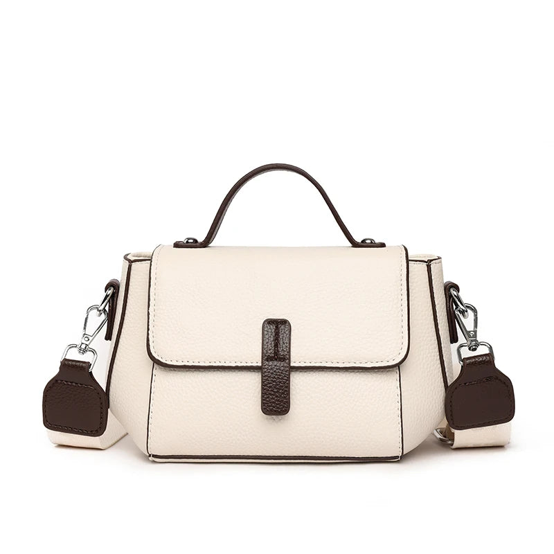Women Genuine Leather Shoulder Crossbody Bags High Quality Cow Leather Ladies Handbags Fashion Luxury Female Messenger Tote Sac