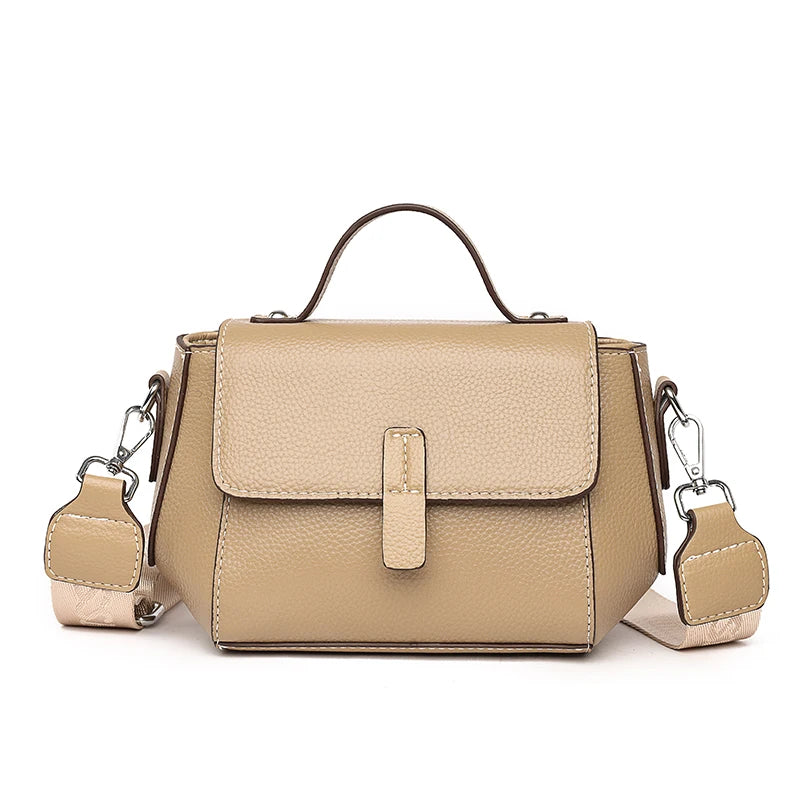 Women Genuine Leather Shoulder Crossbody Bags High Quality Cow Leather Ladies Handbags Fashion Luxury Female Messenger Tote Sac