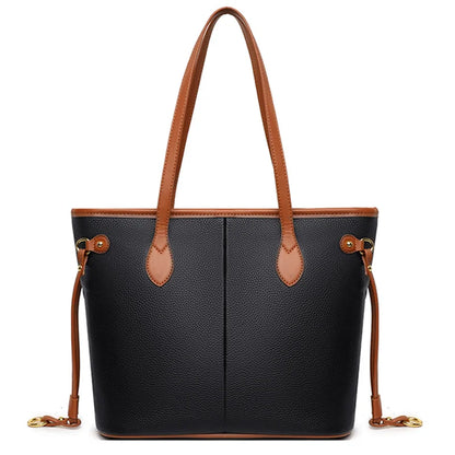 Women Genuine Lether Crossbody Bag High Quality Handbag Girl Simple Tote Bag High Capacity Commuter Stylish Female Shoulder Bags