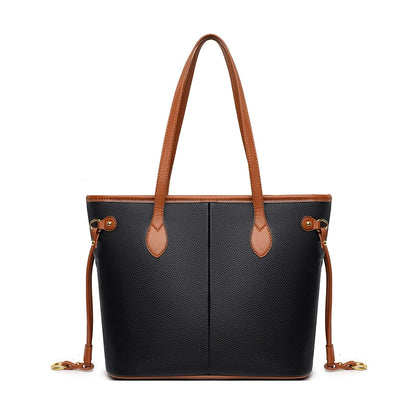 Women Genuine Lether Crossbody Bag High Quality Handbag Girl Simple Tote Bag High Capacity Commuter Stylish Female Shoulder Bags