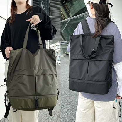 Women Girl Sport Young Backpacks Fashion Unisex Cool Large Capacity Female Gym Bag Travel School Bags Multi-function Long Handle