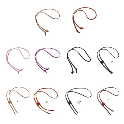 Women Girls Detachable PU Leather Bag Strap Belt Bucket Bags Drawstring Bunches
