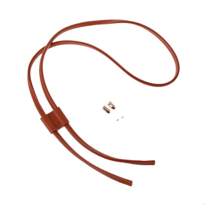 Women Girls Detachable PU Leather Bag Strap Belt Bucket Bags Drawstring Bunches