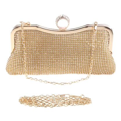 Women Glitter Prom Handbag Ladies Wedding Party Evening Clutch Banquet Purse Shoulder Bag