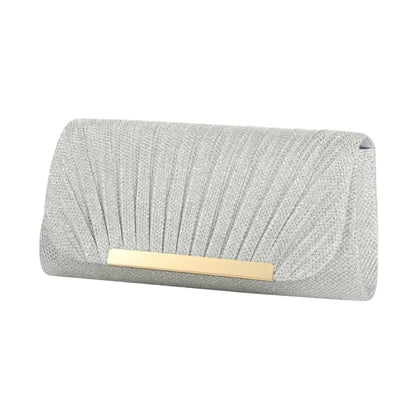 Women Handbag Evening Bag Party Bridal Clutch Prom Wedding Purse Shoulder Crossbody Bags Detachable Chain