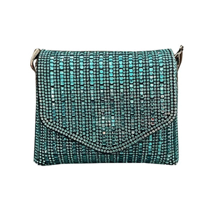 Women Handbag Ladies Wedding Party Evening Clutch Prom Banquet Purse Shoulder Bag Detachable Chain