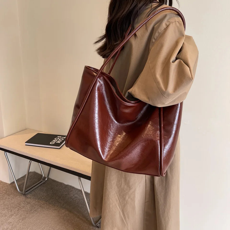 Women Handbag Large Capacity PU Messenger Bags Designer High Quality Big Tote Crossbody Bags For Women Luxury Shoulder Bagn