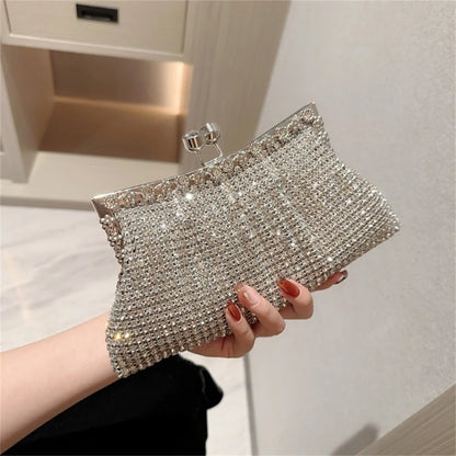 Women Handbag Wedding Party Evening Bag with Chain Luxury Shoulder Bags Clutch
