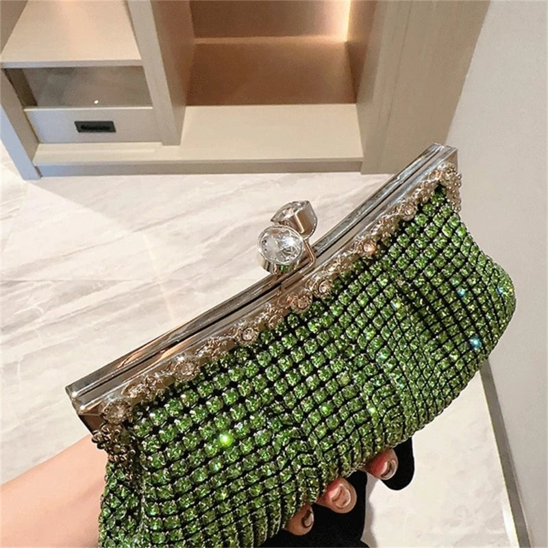 Women Handbag Wedding Party Evening Bag with Chain Luxury Shoulder Bags Clutch