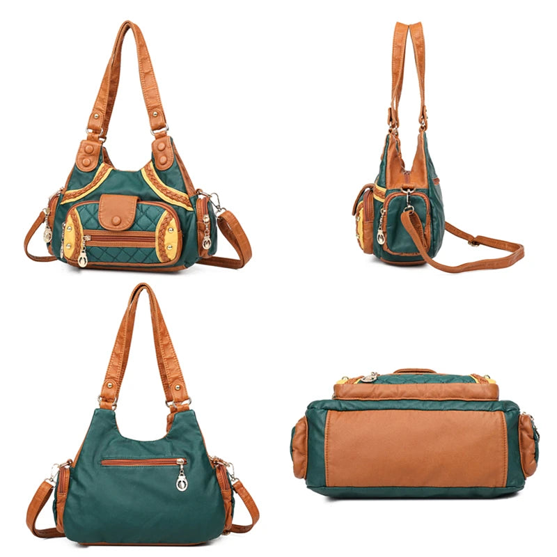 Women Handbags High Quality Soft PU Leather Women's Bag Designer Women Shoulder Tote Bag New Fashion Luxury Female Messenger Bag