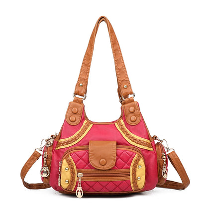 Women Handbags High Quality Soft PU Leather Women's Bag Designer Women Shoulder Tote Bag New Fashion Luxury Female Messenger Bag