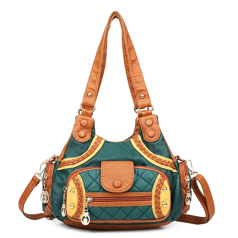Women Handbags High Quality Soft PU Leather Women's Bag Designer Women Shoulder Tote Bag New Fashion Luxury Female Messenger Bag