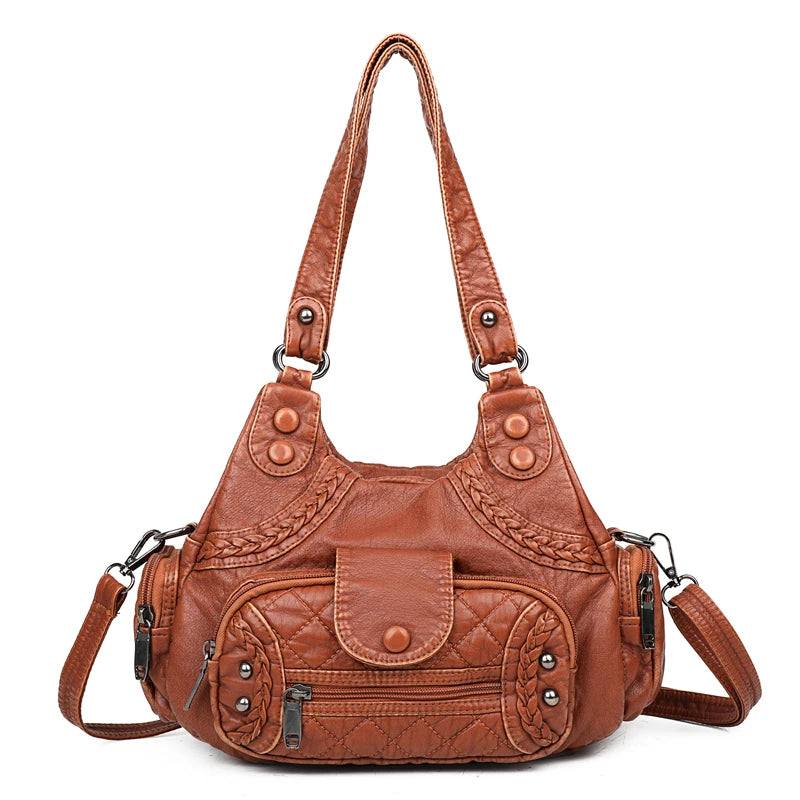 Women Handbags High Quality Soft PU Leather Women's Bag Designer Women Shoulder Tote Bag New Fashion Luxury Female Messenger Bag