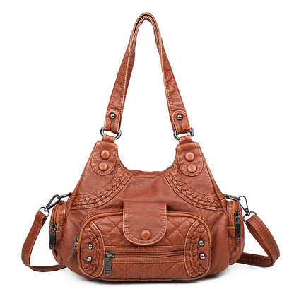 Women Handbags High Quality Soft PU Leather Women's Bag Designer Women Shoulder Tote Bag New Fashion Luxury Female Messenger Bag