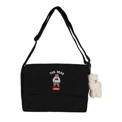 Women Harajuku Crossbody Bags Messenger Embroidery Shoulder Bag Ladies Large Capacity Handbags