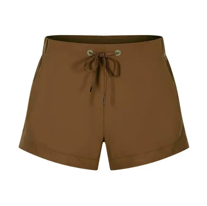 Women High waist Short solid color for women girls short