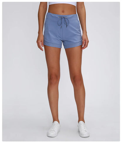 Women High waist Short solid color for women girls short